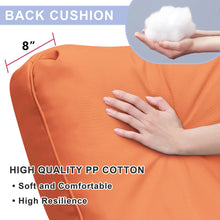 Load image into Gallery viewer, Outdoor Recliner Replacement Cushion / Patio Furniture Chair Sofa Washable Cushion Deep Seat (Cover Can be Replaced)