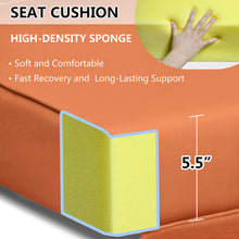 Load image into Gallery viewer, Outdoor Recliner Replacement Cushion / Patio Furniture Chair Sofa Washable Cushion Deep Seat (Cover Can be Replaced)