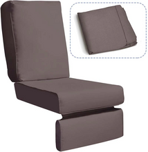 Load image into Gallery viewer, Skypatio Recliner Cushion Cover / Patio Wicker Recliner Cushion Cover / Deep Seat Cushion Cover(Seat cushion not included)