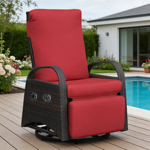 Load image into Gallery viewer, Sky Patio Swivel Patio Lounge Chair with Side Table, – Patio, Backyard & Poolside Lounge