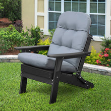 Load image into Gallery viewer, Sky Patio 2PCS Adirondack Chair Cushions 45" x 20" x 4" Thick – High Back Outdoor Patio Cushions with Ties, Fade Resistant
