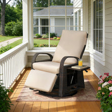 Load image into Gallery viewer, Sky Patio Swivel Patio Lounge Chair with Side Table, – Patio, Backyard & Poolside Lounge
