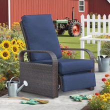 Load image into Gallery viewer, Skypatio Wicker Recliner / Outdoor Recliner Chair / Patio Recliner Lounger/ Single Chair