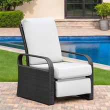 Load image into Gallery viewer, Skypatio Wicker Recliner / Outdoor Recliner Chair / Patio Recliner Lounger/ Single Chair