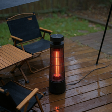 Load image into Gallery viewer, Electric Tower Space Heater / Standing Infrared Patio Heater / Portable Heater