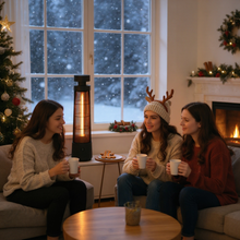 Load image into Gallery viewer, Electric Tower Space Heater / Standing Infrared Patio Heater / Portable Heater
