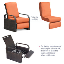 Load image into Gallery viewer, Skypatio Recliner Cushion Cover / Patio Wicker Recliner Cushion Cover / Deep Seat Cushion Cover(Seat cushion not included)