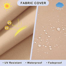 Load image into Gallery viewer, Skypatio Recliner Cushion Cover / Patio Wicker Recliner Cushion Cover / Deep Seat Cushion Cover(Seat cushion not included)