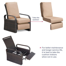 Load image into Gallery viewer, Skypatio Recliner Cushion Cover / Patio Wicker Recliner Cushion Cover / Deep Seat Cushion Cover(Seat cushion not included)