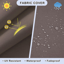 Load image into Gallery viewer, Skypatio Recliner Cushion Cover / Patio Wicker Recliner Cushion Cover / Deep Seat Cushion Cover(Seat cushion not included)