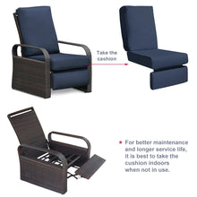 Load image into Gallery viewer, Skypatio Recliner Cushion Cover / Patio Wicker Recliner Cushion Cover / Deep Seat Cushion Cover(Seat cushion not included)