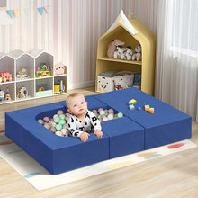 Load image into Gallery viewer, 4 Pcs Modular Kids Toddler Couch Sofa, Freely Removable Kids Chair Sofa for Playing, Creativity, Sleeping for Playroom, Bedroom Furniture