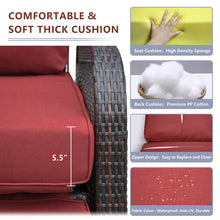 Load image into Gallery viewer, Skypatio Wicker Recliner / Outdoor Recliner Chair / Patio Recliner Lounger/ Single Chair