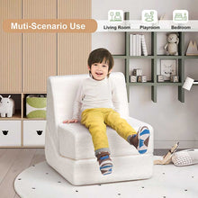 Load image into Gallery viewer, Folding Sofa Chair for Kids, Convertible Sofa to Lounger for Girls and Boys