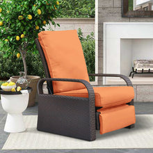 Load image into Gallery viewer, Skypatio Wicker Recliner / Outdoor Recliner Chair / Patio Recliner Lounger/ Single Chair