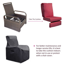 Load image into Gallery viewer, Skypatio Wicker Recliner / Outdoor Recliner Chair / Patio Recliner Lounger/ Single Chair