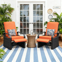 Load image into Gallery viewer, Skypatio Wicker Recliner / Outdoor Recliner Chair / Patio Recliner Lounger/ Single Chair
