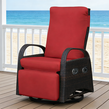 Load image into Gallery viewer, Sky Patio Swivel Patio Lounge Chair with Side Table,  – Patio, Backyard &amp; Poolside Lounge
