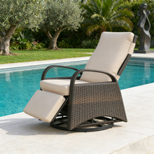 Load image into Gallery viewer, Sky Patio Swivel Patio Lounge Chair with Side Table,  – Patio, Backyard &amp; Poolside Lounge
