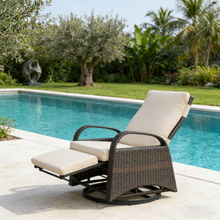 Load image into Gallery viewer, Sky Patio Swivel Patio Lounge Chair with Side Table,  – Patio, Backyard &amp; Poolside Lounge
