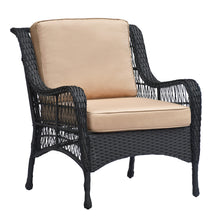 Load image into Gallery viewer, 6Pieces Outdoor Sectional Couch Sofa Set with Tempered Coffee Table
