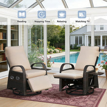 Load image into Gallery viewer, Sky Patio Swivel Patio Lounge Chair with Side Table,  – Patio, Backyard &amp; Poolside Lounge
