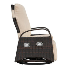Load image into Gallery viewer, Sky Patio Swivel Patio Lounge Chair with Side Table,  – Patio, Backyard &amp; Poolside Lounge
