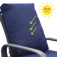 Load image into Gallery viewer, Outdoor Recliner Replacement Cushion / Patio Furniture Chair Sofa Washable Cushion Deep Seat (Cover Can be Replaced)
