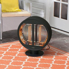Load image into Gallery viewer, Electric Tabletop Space Heater / Portable Infrared Round Shape Heater / Freestanding Heater
