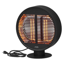 Load image into Gallery viewer, Electric Tabletop Space Heater / Portable Infrared Round Shape Heater / Freestanding Heater
