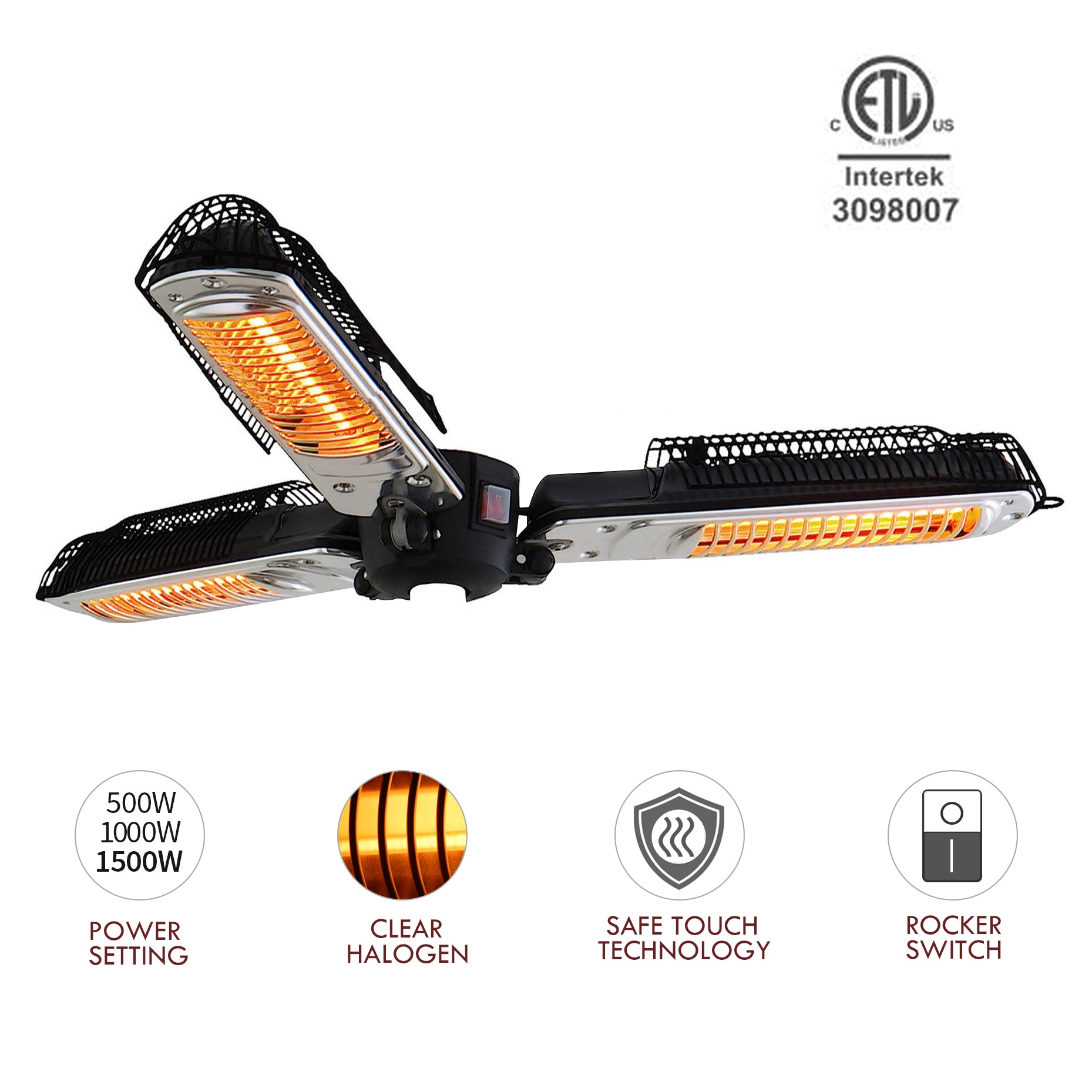 Electric Parasol Patio Heater