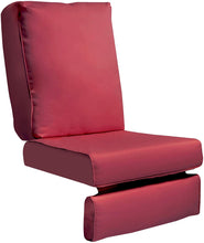 Load image into Gallery viewer, Outdoor Recliner Replacement Cushion / Patio Furniture Chair Sofa Washable Cushion Deep Seat (Cover Can be Replaced)
