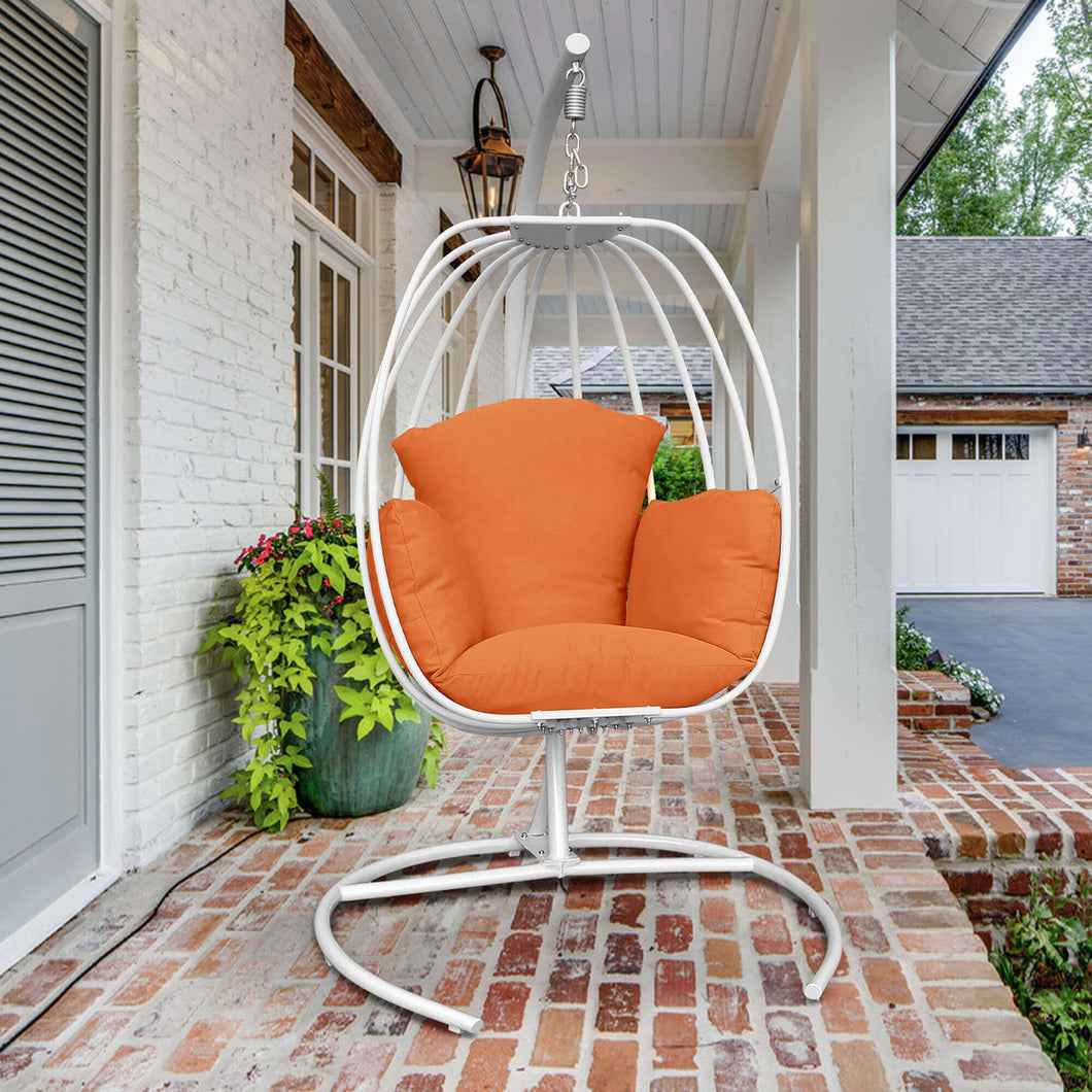 Egg Shaped Hanging Swing Chair / Outdoor Patio Porch Swing / Hammock Swing Chair