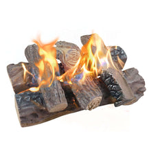 Load image into Gallery viewer, Gas Fireplace Logs / Large Ceramic Logs / Artificial Firewood Logs
